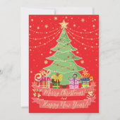 メリークリスマス&ハッピーニューイヤー シーズンカード (正面)