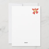 メリークリスマス&ハッピーニューイヤー シーズンカード (裏面)