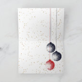 メリークリスマス、ハッピーニューイヤー シーズンカード (内部)