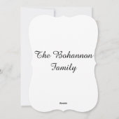 メリークリスマス&ハッピーニューイヤー シーズンカード (裏面)