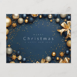 メリークリスマス&ハッピーニューイヤー シーズンポストカード