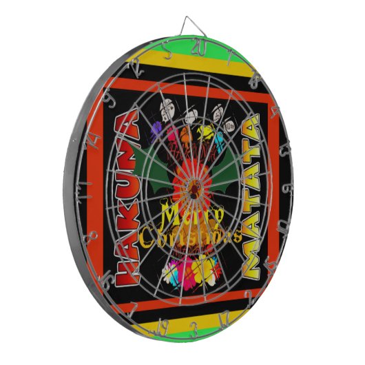 メリークリスマス&ハッピーニューイヤー ダーツボード (正面左)