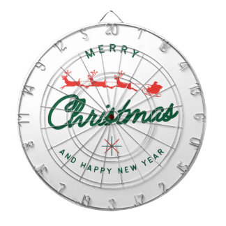 メリークリスマス&ハッピーニューイヤー ダーツボード