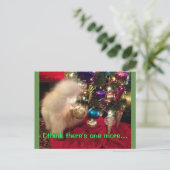 メリークリスマス&ハッピーニューイヤー ポストカード (スタンド正面)