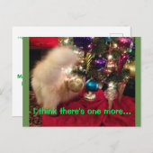 メリークリスマス&ハッピーニューイヤー ポストカード (正面/裏面)