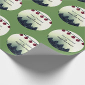 メリークリスマス&ハッピーニューイヤー ラッピングペーパー (角)