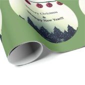 メリークリスマス&ハッピーニューイヤー ラッピングペーパー (ロールコーナー)