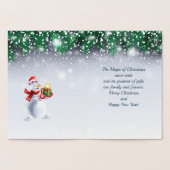 メリークリスマス&ハッピーニューイヤー！2025花火 箔カード (内部)