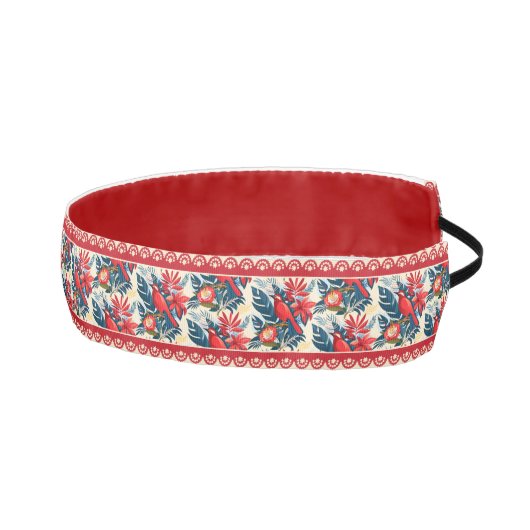 メリークリスマス&ハッピーニューイヤー!2025 青い鳥 アスレチックヘッドバンド (右)