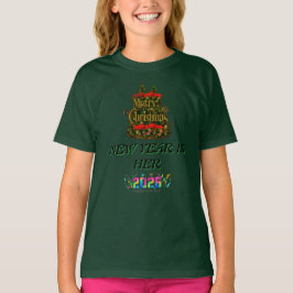 メリークリスマス&ハッピーニューイヤー 2026 Tシャツ