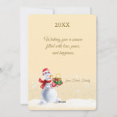 メリークリスマス＆ハッピーニューイヤー！2026 XMAS シーズンカード (裏面)