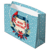 メリークリスマス&ハッピーニューイヤー!20XX 赤い鳥 ラージペーパーバッグ (裏面アングル)