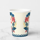 メリークリスマス＆ハッピーニューイヤー！20XX 赤い鳥 紙コップ (右)