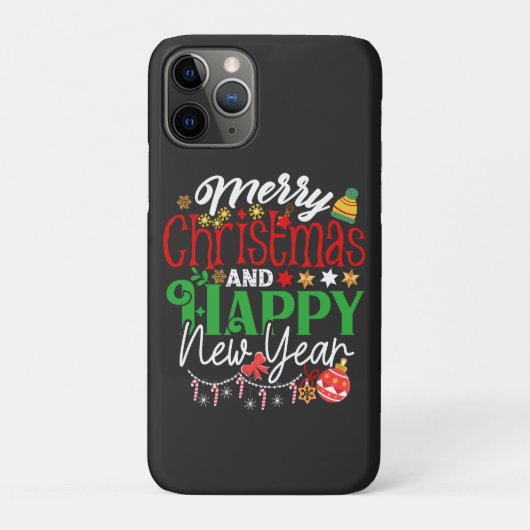 メリークリスマス&ハッピーニューイヤー Case-Mate iPhoneケース (裏)