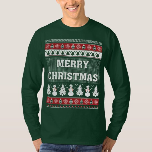 メリークリスマス&ハッピーニューイヤー! Tシャツ (正面)