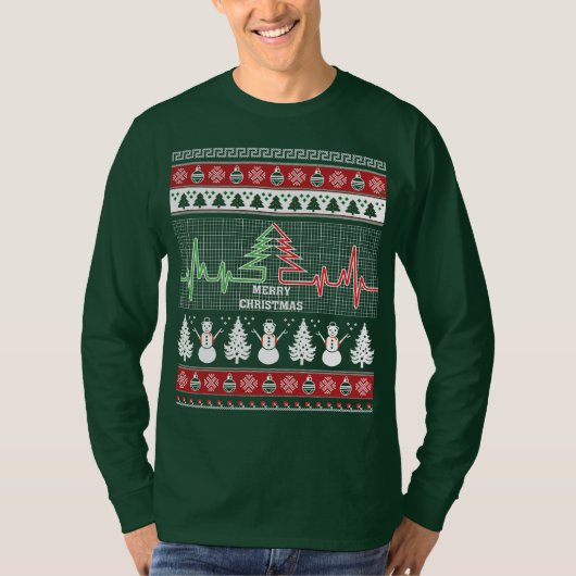 メリークリスマス&ハッピーニューイヤー! Tシャツ (正面)