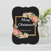 メリークリスマス ハッピーホリデー クリスマス スノーフレーク (スタンド正面)