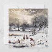 メリークリスマス/ハッピーホリデー シーズンカード (裏面)