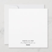 メリークリスマス&ハッピーモーシークリスマスカード シーズンカード (裏面)