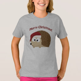 メリークリスマス！ハリネズミ Tシャツ