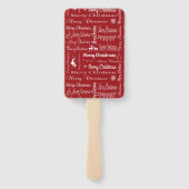 メリークリスマス ハンドファン (裏面)