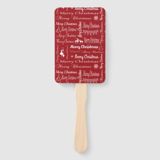 メリークリスマス ハンドファン (正面)