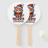 メリークリスマス ハンドファン (正面&裏面)