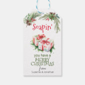 メリークリスマス　ハンドメイドソープ ギフトタグ (裏面)