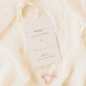 メリークリスマス&ハートクリームホリデー ギフトタグ