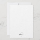 「メリークリスマス」ハummingbirdホリデーカード エレガント シーズンカード (裏面)