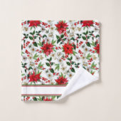 メリークリスマス バスタオルセット (ウォッシュタオル)