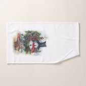 メリークリスマス バスタオルセット (ハンドタオル)