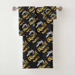 メリークリスマス バスタオルセット