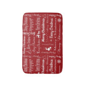 メリークリスマス バスマット (正面縦)