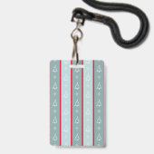 メリークリスマス バッジ (裏面（ネックストラップ付）)