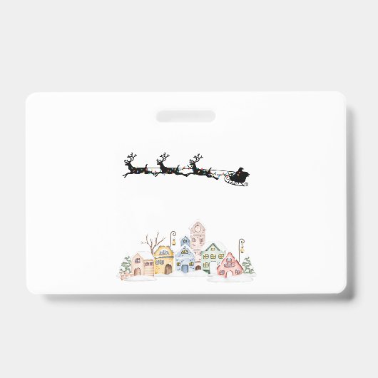 メリークリスマス バッジ (Front)