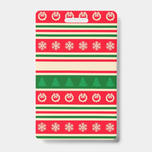 メリークリスマス バッジ (正面)