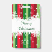 メリークリスマス バッジ (裏面)