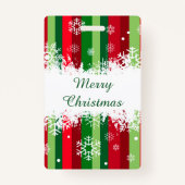 メリークリスマス バッジ (裏面)