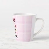 メリークリスマス – バッファロープレイド格言 カフェラテマグ (右)