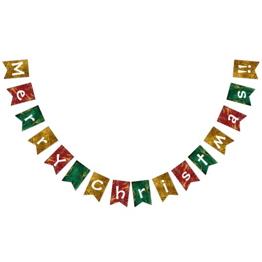 メリークリスマス!! バンティングフラッグ (全)