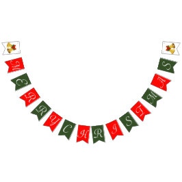 メリークリスマス バンティングフラッグ