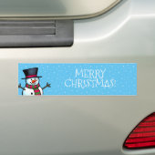 メリークリスマス バンパーステッカー (車上)