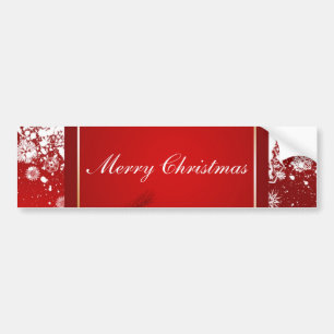メリークリスマス バンパーステッカー