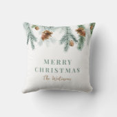 メリークリスマス・パインズ クッション (裏面)