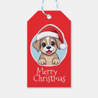 メリークリスマス・パピー ギフトタグ