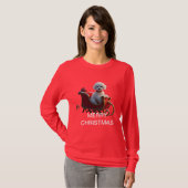 メリークリスマス・パピー Tシャツ (正面フル)