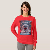 メリークリスマス・パピー Tシャツ (正面フル)