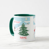 メリークリスマス – パーソナライズされたマグカップ マグカップ (正面左)