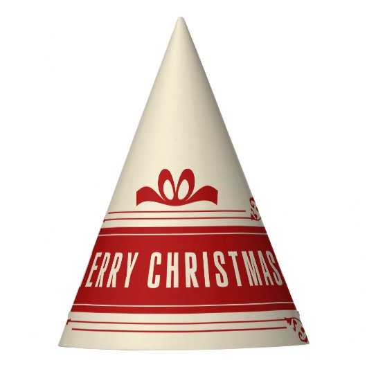 メリークリスマス パーティーハット (正面)